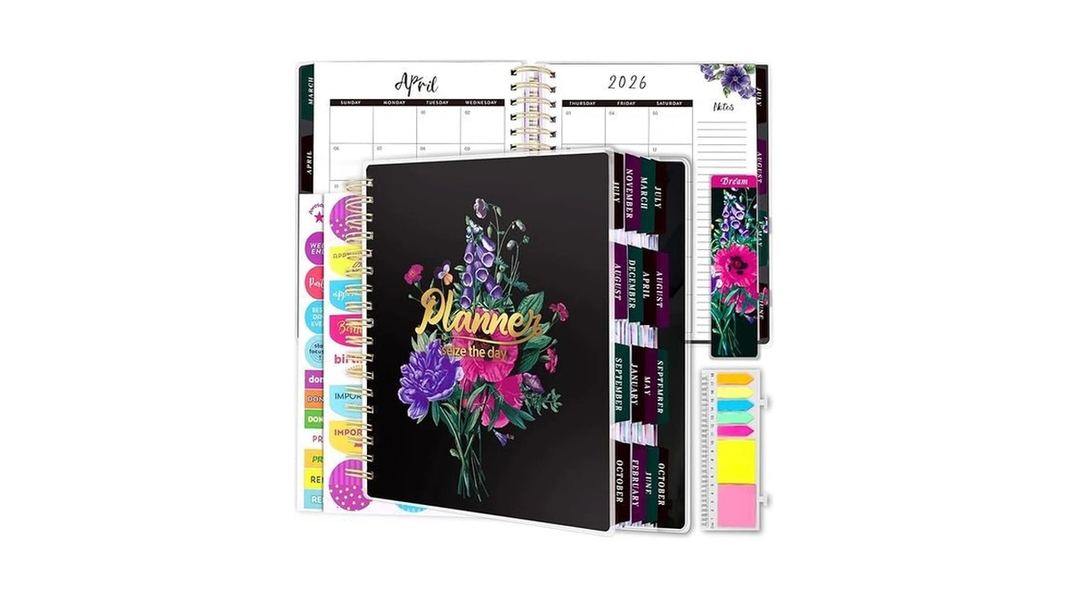 Amazon code: Planner 2025-2026 18 Months Large Academ