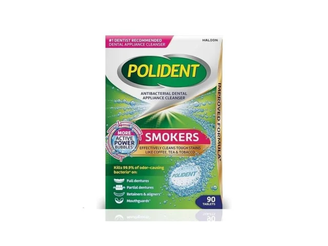 Polident Smokers Antibacterial Dental Appliance… Coupon