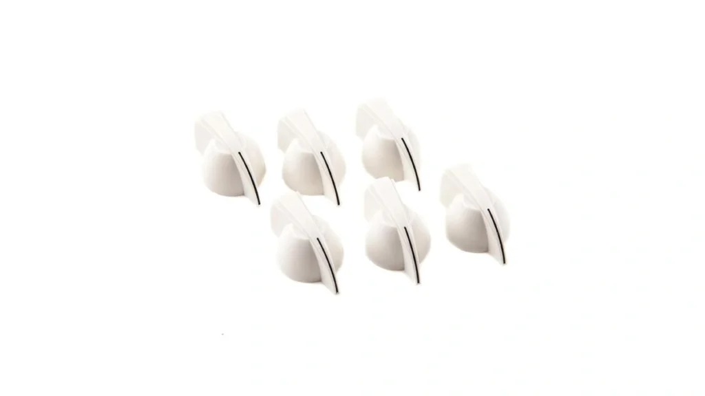 Amazon coupon: Fender Chicken Head Amp Knobs White 6-pa