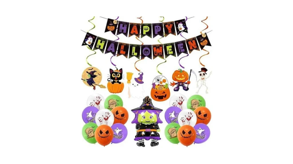 Amazon code: Happy Halloween Banner Halloween Party D