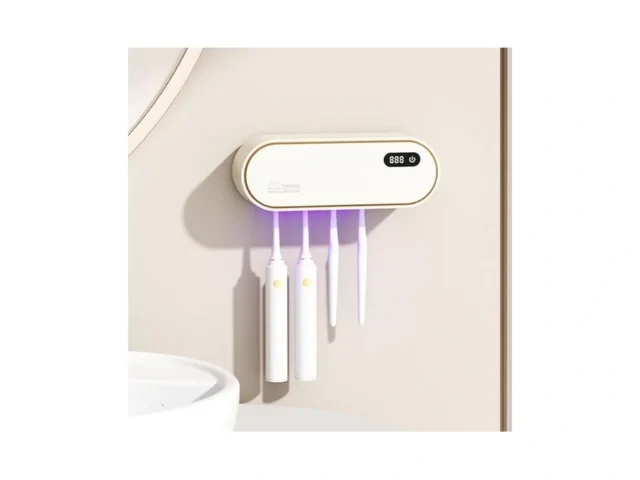 Uv Toothbrush Sanitizer Holder For 4 Wall Mounted… Coupon