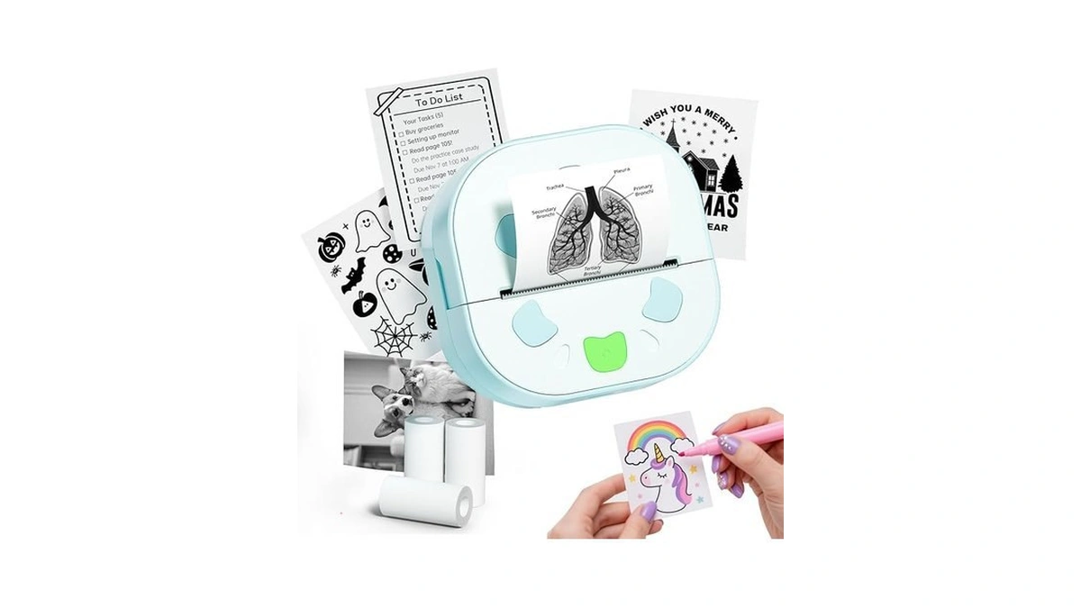 Amazon code: Mini Sticker Printer Printpods Portable