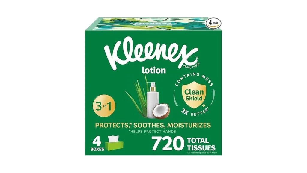 Amazon coupon: Kleenex Lotion Facial Tissues With Cocon