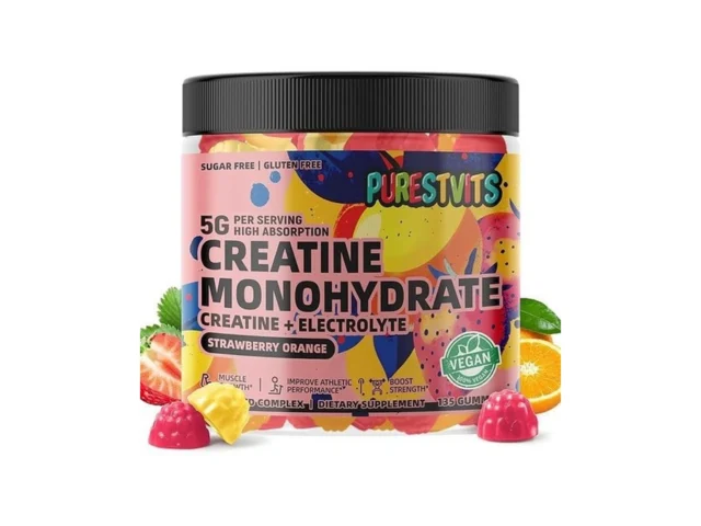 Purestvits Creatine Monohydrate Gummies 5g… Code