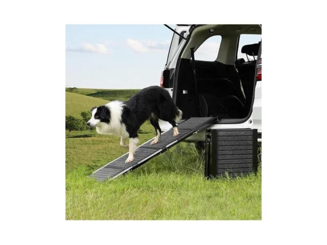 Dog Ramp For Car Folding Portable Pet Stair Ramp… Code