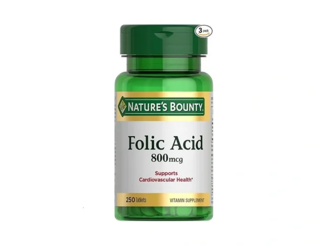 Nature S Bounty Folic Acid Supplement Supports… Coupon