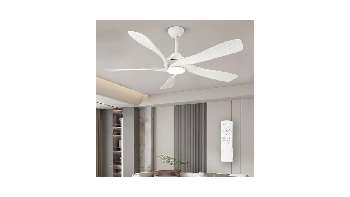 Amazon coupon: Melkelen Ceiling Fans With Lights And Re