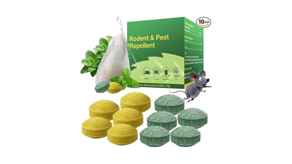 Amazon code: Rodent Repellent With Peppermint Oil Mou