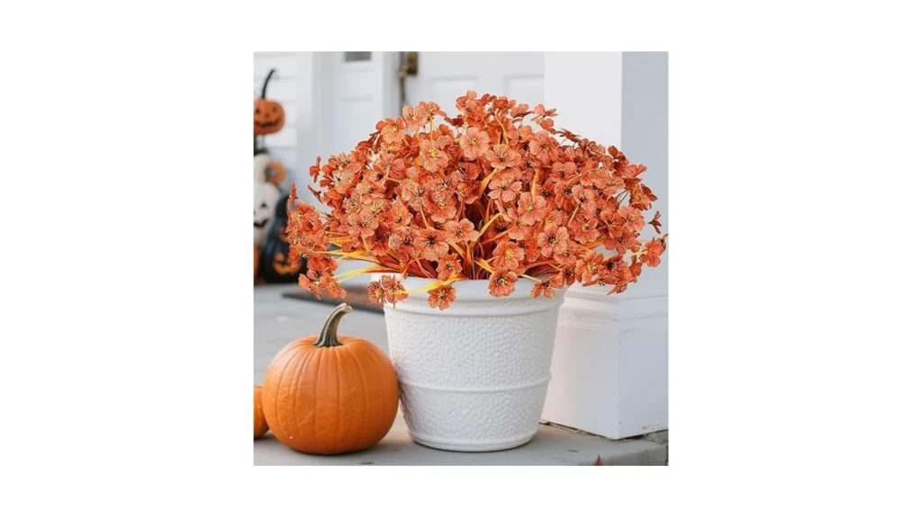 Amazon code: 20 Bundles Artificial Fake Fall Plants F