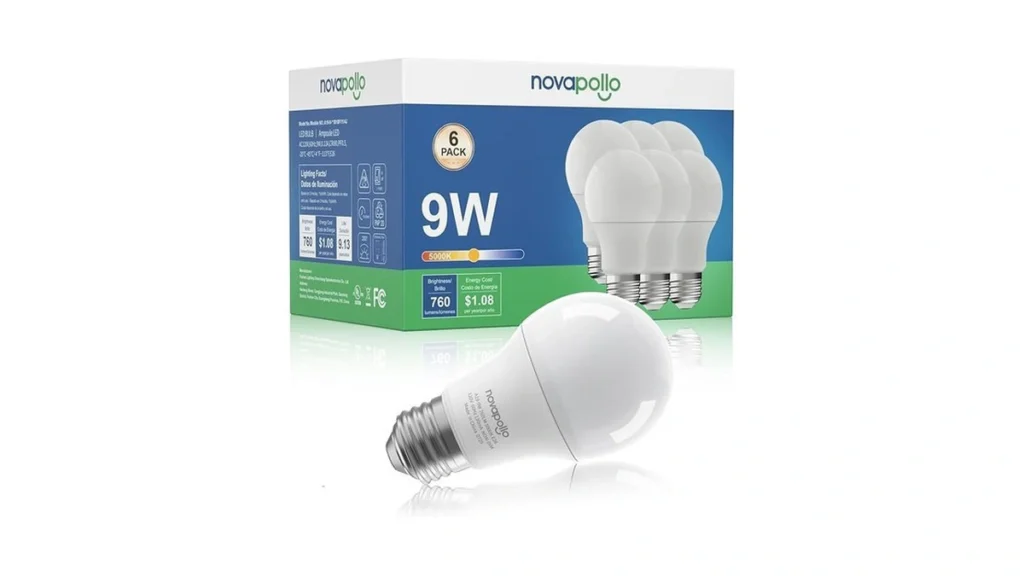Amazon code: A19 Led Light Bulbs 6-pack 60w Equivalen