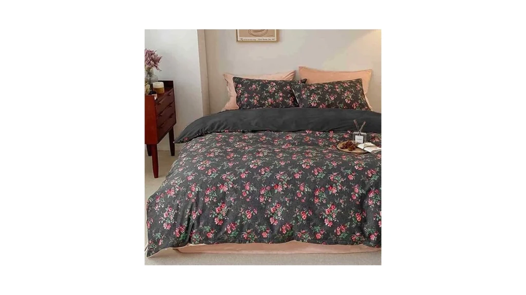 Amazon code: Nanko Floral Comforter Set Queen Size 3