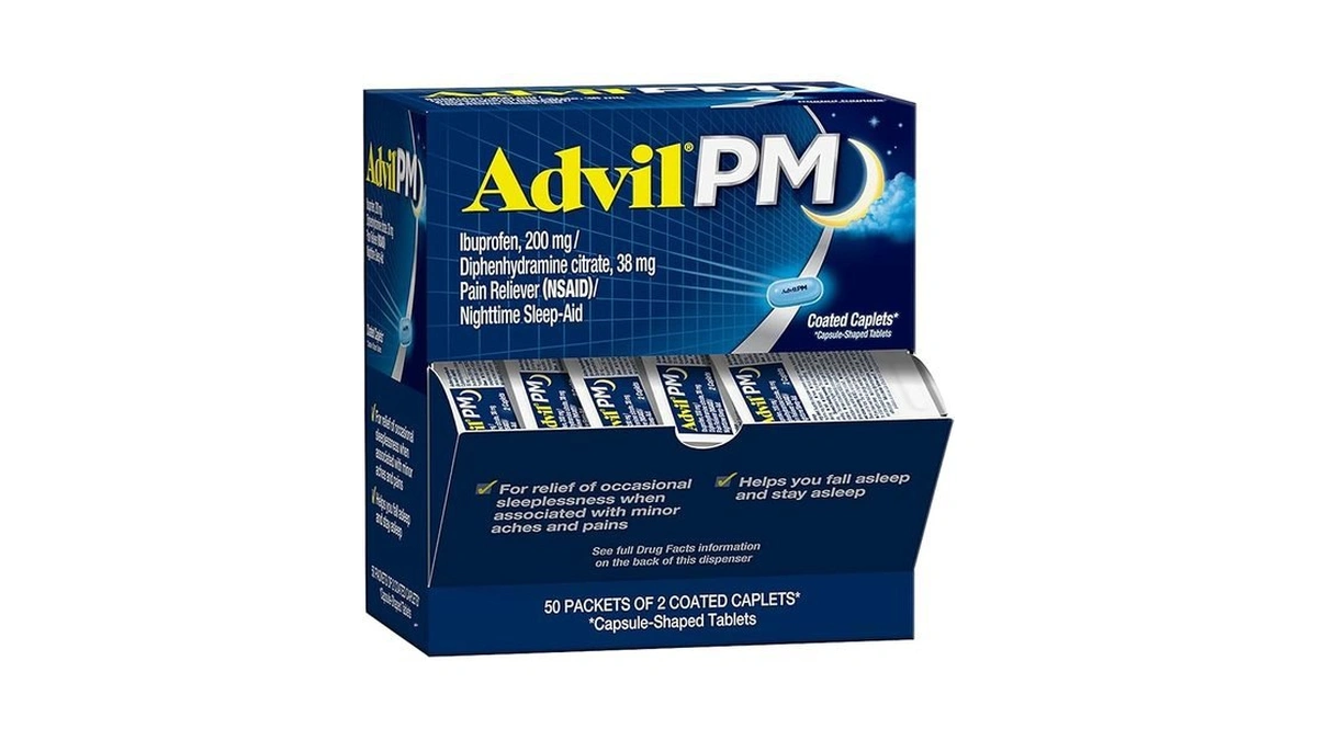 Amazon coupon: Advil Pm Pain Reliever And Nighttime Sle