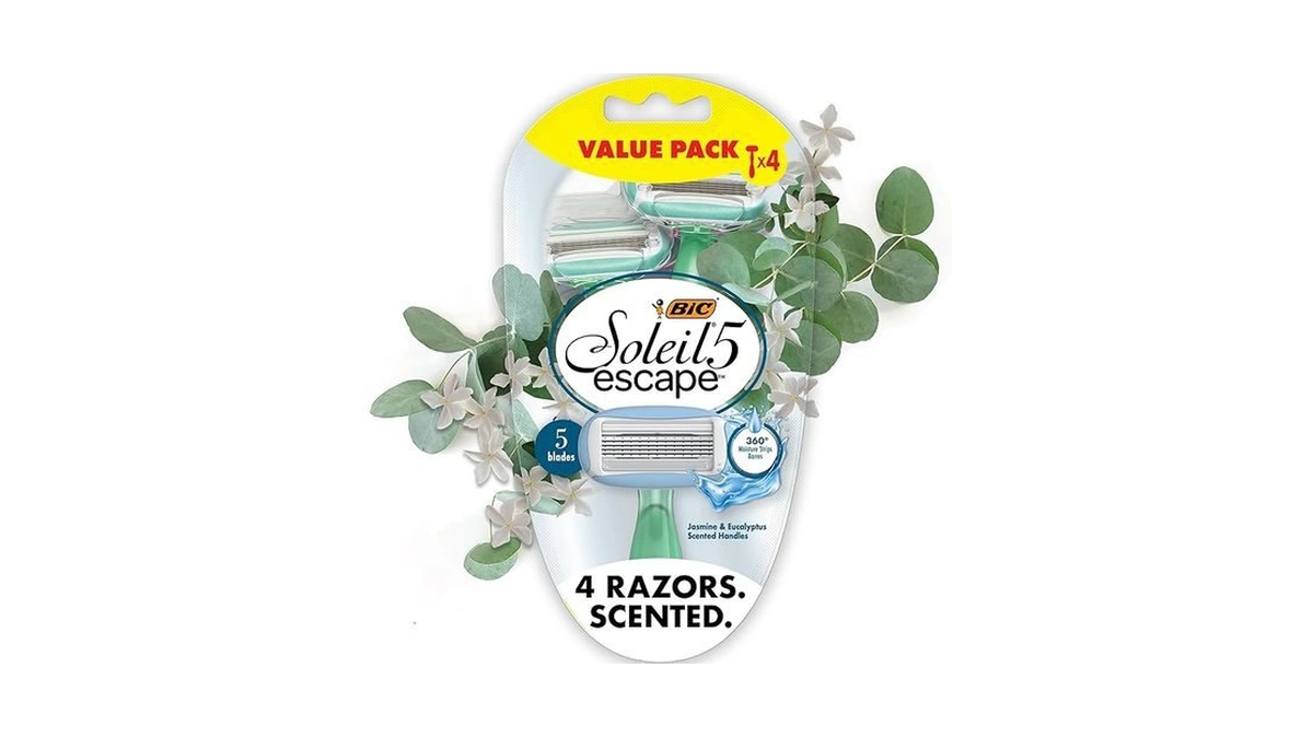 Amazon coupon: Bic Soleil 5 Escape Scented Women S Disp