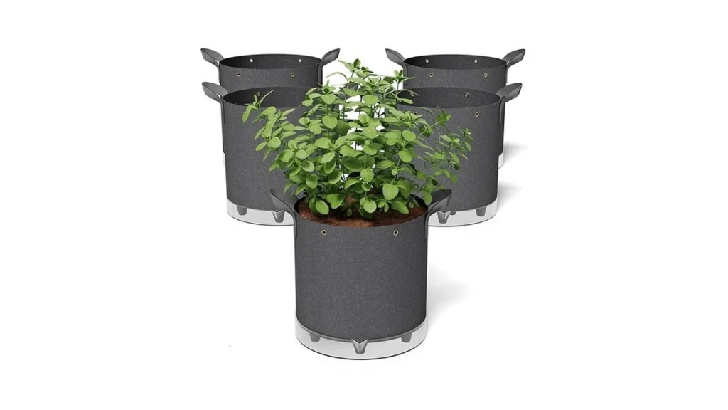 Amazon code: Patigrow Self-watering Grow Bags 5-pack