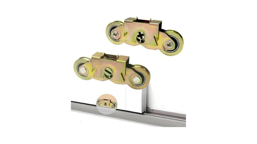 Amazon code: Lubentol 2 Pack Sliding Door Rollers 1-1