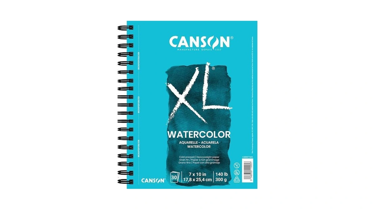 Amazon coupon: Canson Xl Series Watercolor Paper Wirebo