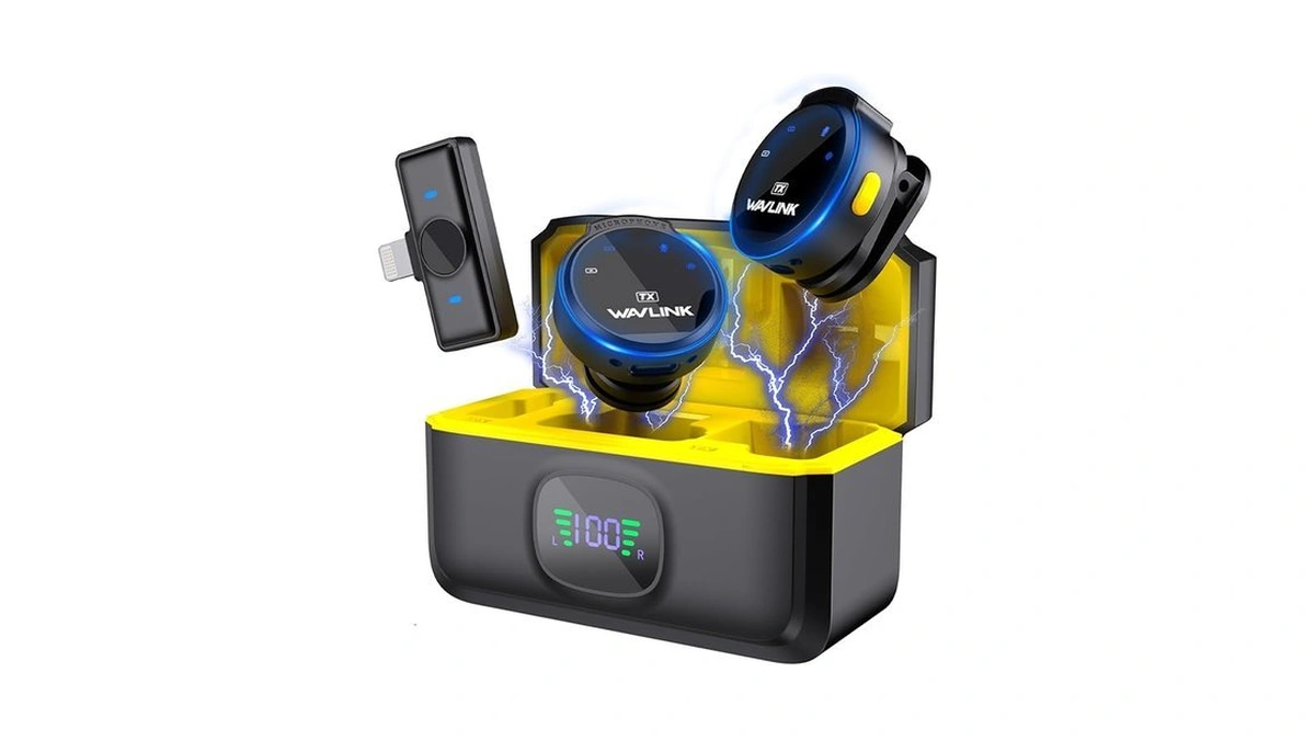 Amazon coupon: Wavlink Wireless Lavalier Microphone For