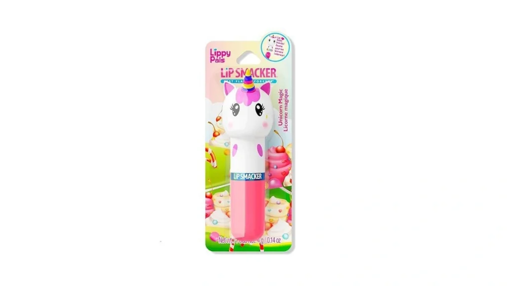 Amazon coupon: Lip Smacker Lippy Pals Unicorn Flavored.