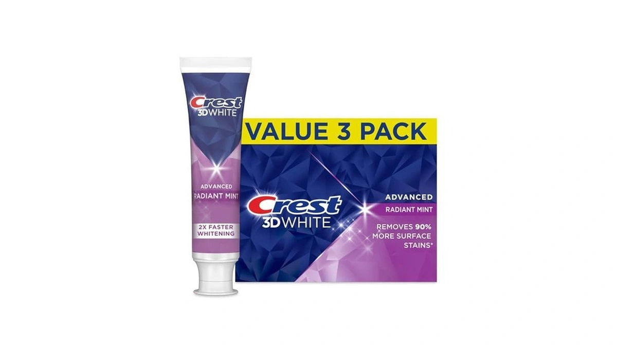 Amazon coupon: Crest 3d White Advanced Teeth Whitening