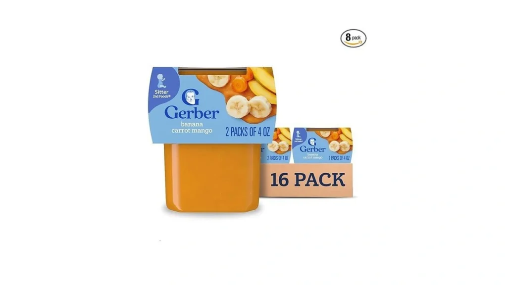 Amazon coupon: Gerber Stage 2 Baby Food Banana Carrot M