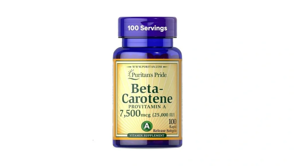Amazon coupon: Puritan S Pride Beta Carotene Provitamin