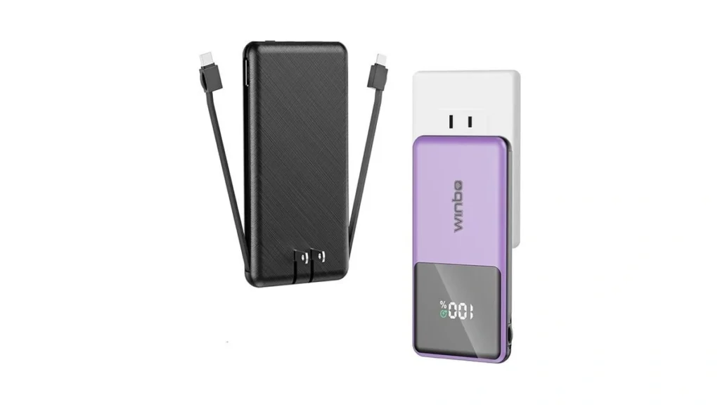 Amazon code: Portable Charger With Built In Cables 10