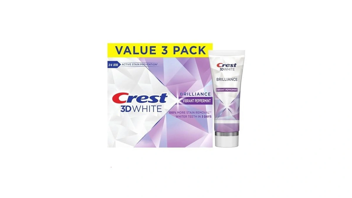 Amazon coupon: Crest 3d White Brilliance Vibrant Pepper