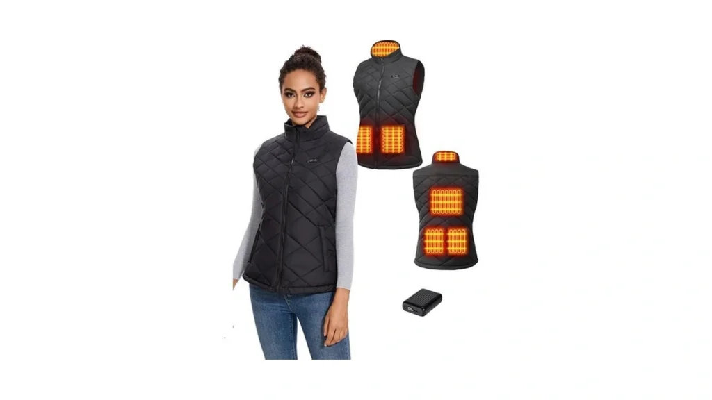 Amazon coupon: Toastiv Heated Vest Women With 18400mah