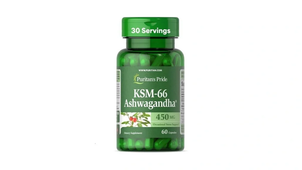 Amazon coupon: Puritan S Pride Ksm-66 Ashwagandha 450mg