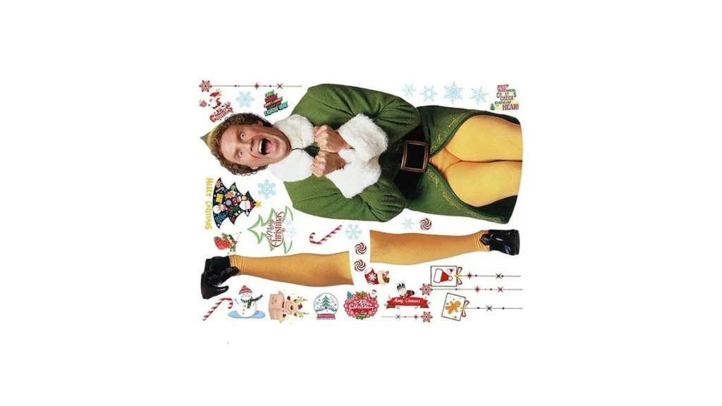 Amazon code: Buddy The Elf Giant Peel And Stick Wall