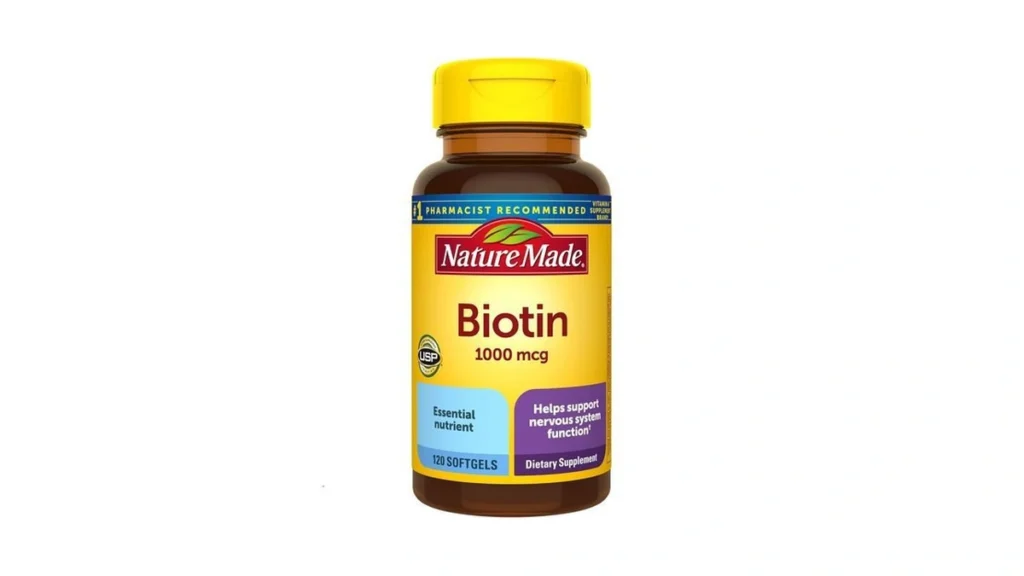 Amazon coupon: Nature Made Biotin 1000 Mcg Dietary Supp