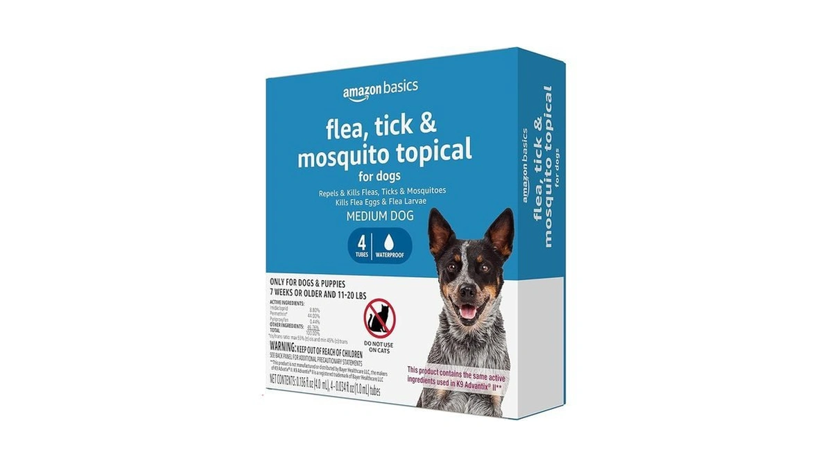 Amazon coupon: Amazon Basics Flea Tick Mosquito Topical