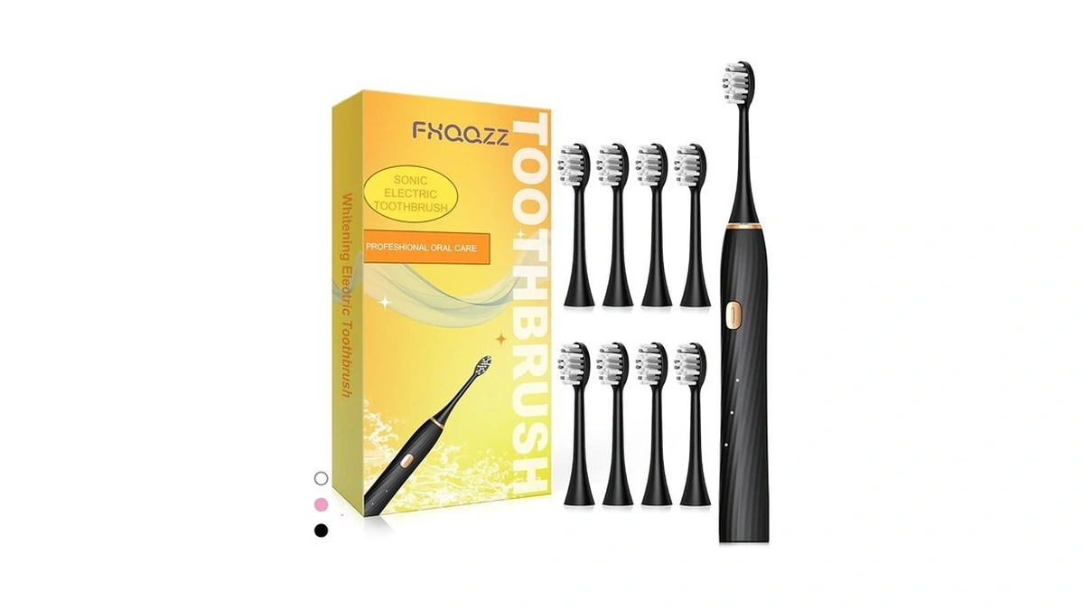 Amazon code: Sonic Electric Toothbrush For Adults And