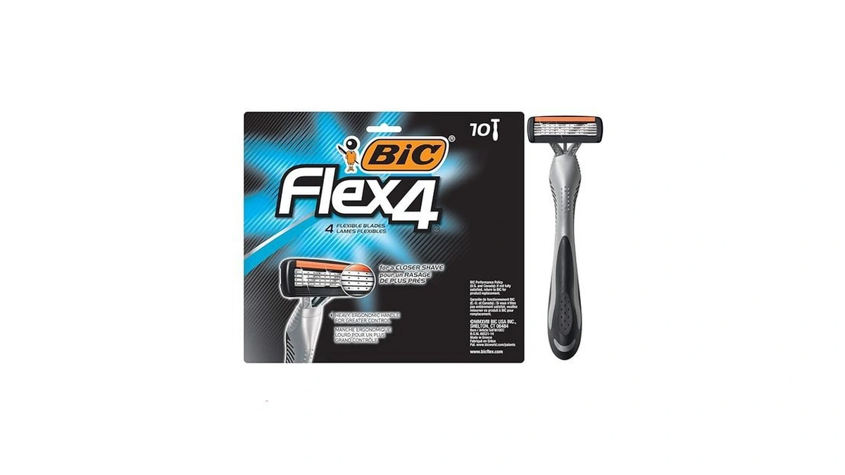 Amazon coupon: Bic Flex 4 Sensitive Disposable Razors F