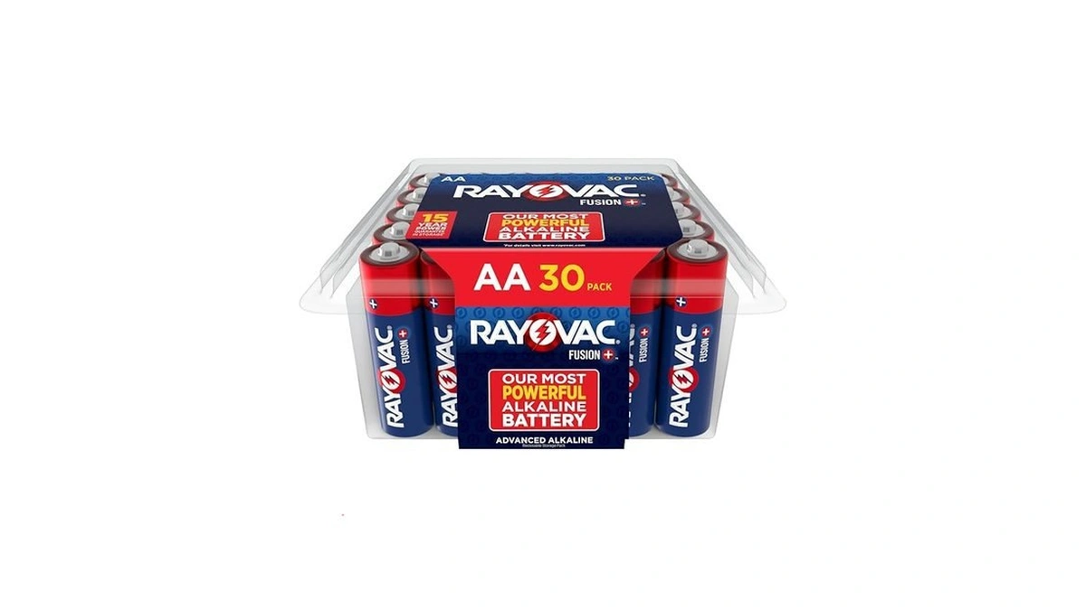 Amazon coupon: Rayovac Fusion Aa Batteries 30 Pack Doub