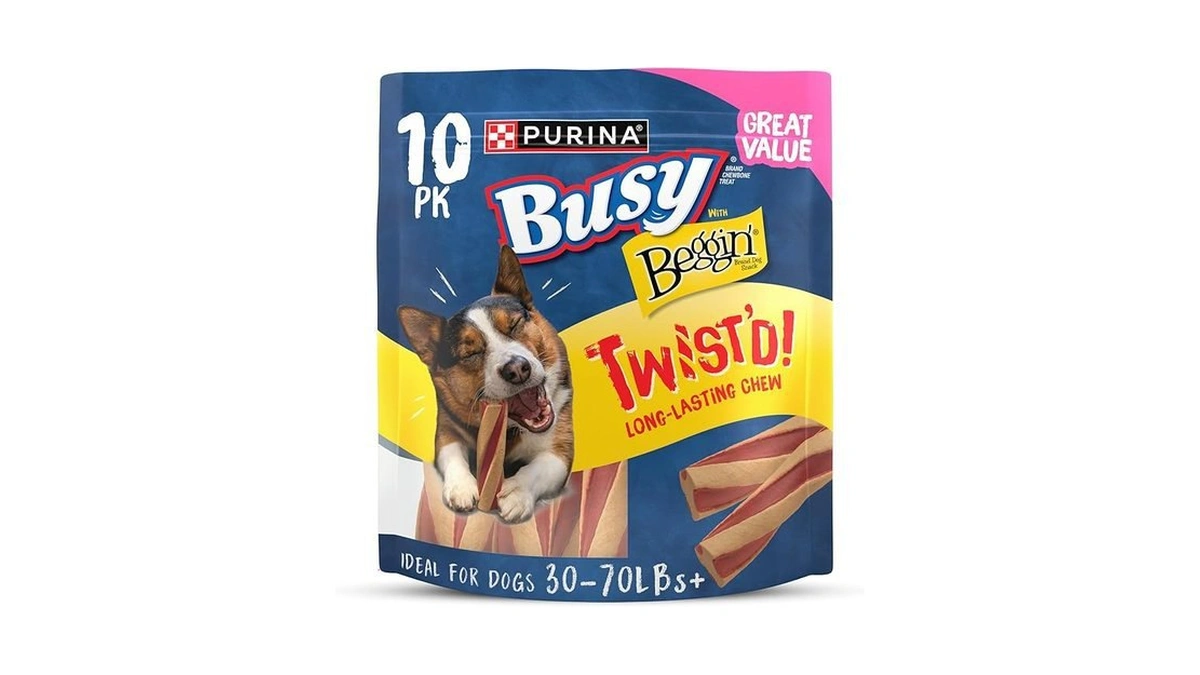 Amazon coupon: Purina Busy With Beggin Dog Treats Twist