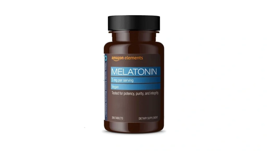 Amazon coupon: Amazon Elements Melatonin 3mg Helps With