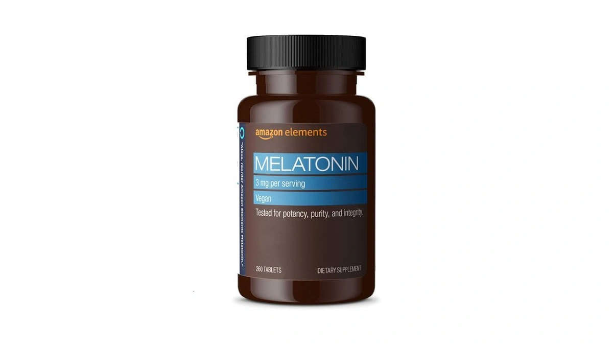 Amazon coupon: Amazon Elements Melatonin 3mg Helps With