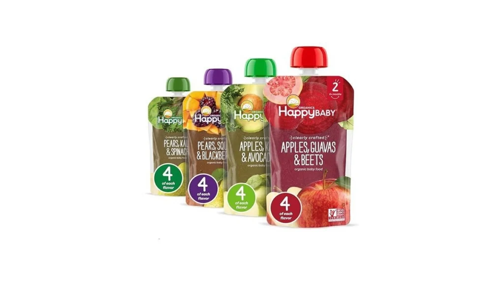 Amazon coupon: Happy Baby Organics Stage 2 Baby Food Po