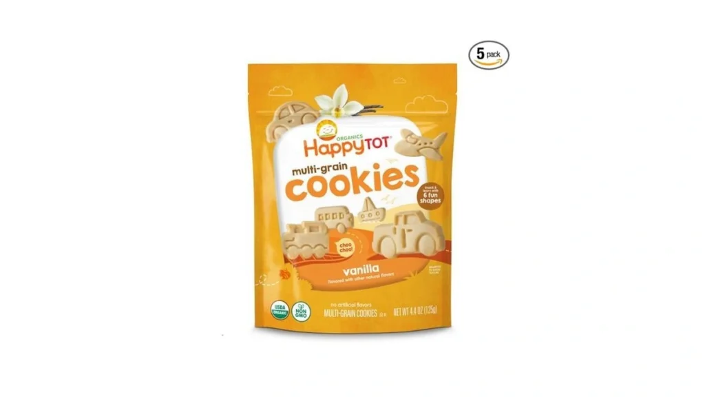 Amazon coupon: Happy Tot Organic Multi-grain Cookies To