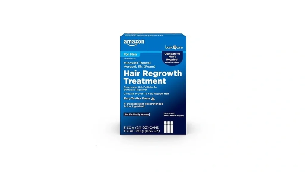 Amazon coupon: Amazon Basic Care Minoxidil Topical Aero