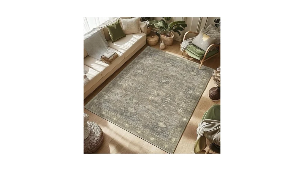 Amazon code: Youime 5x7 Rugs For Living Room Persian