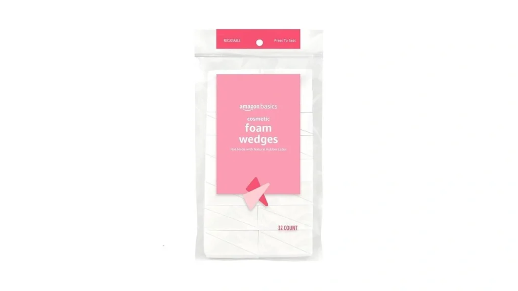 Amazon coupon: Amazon Basics Cosmetic Foam Wedges For M