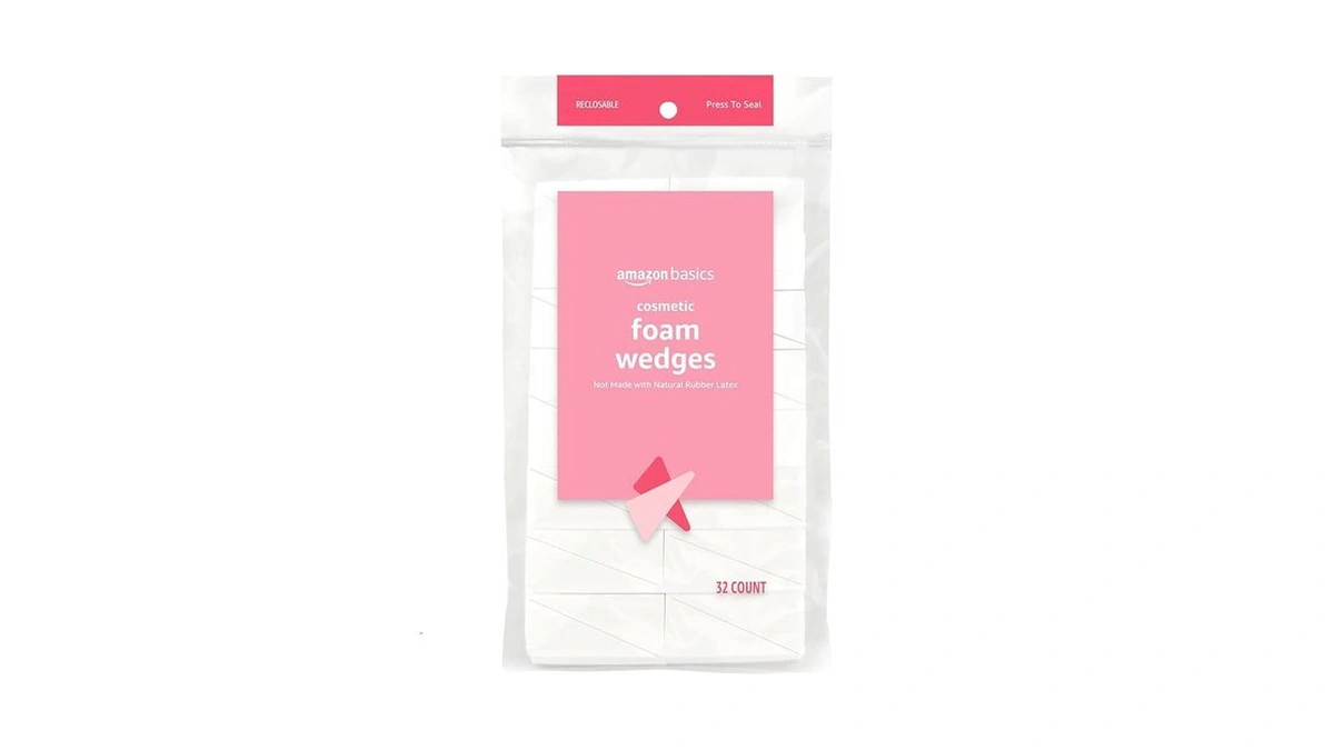 Amazon coupon: Amazon Basics Cosmetic Foam Wedges For M