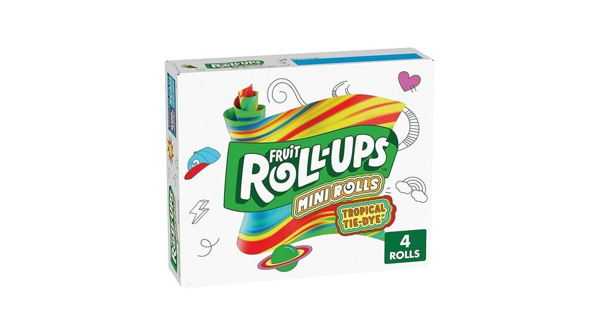 Amazon coupon: Fruit Roll-ups Tropical Tie-dye Mini Rol