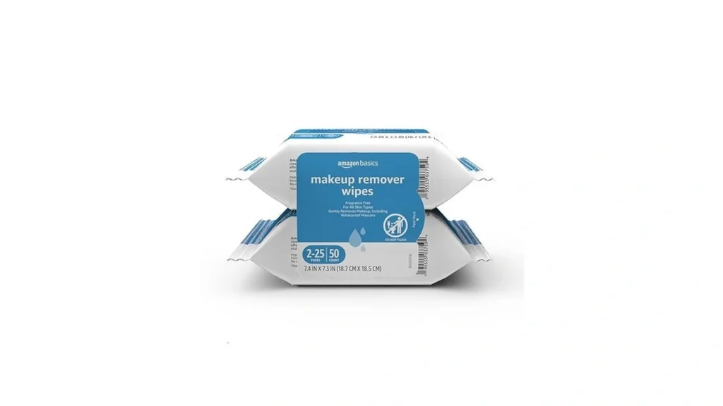 Amazon coupon: Amazon Basics Makeup Remover Wipes Fragr