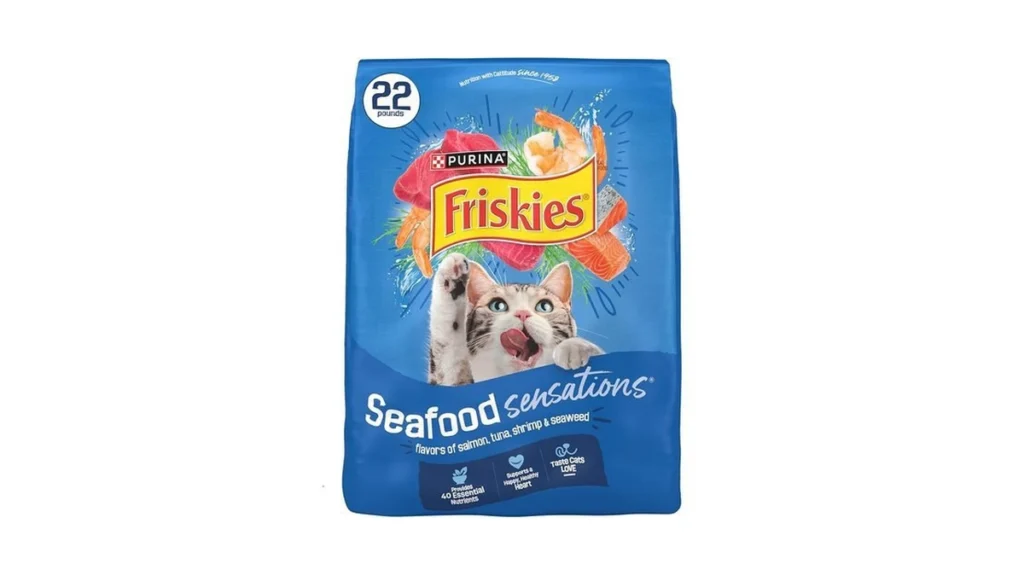 Amazon coupon: Purina Friskies Dry Cat Food Seafood Sen