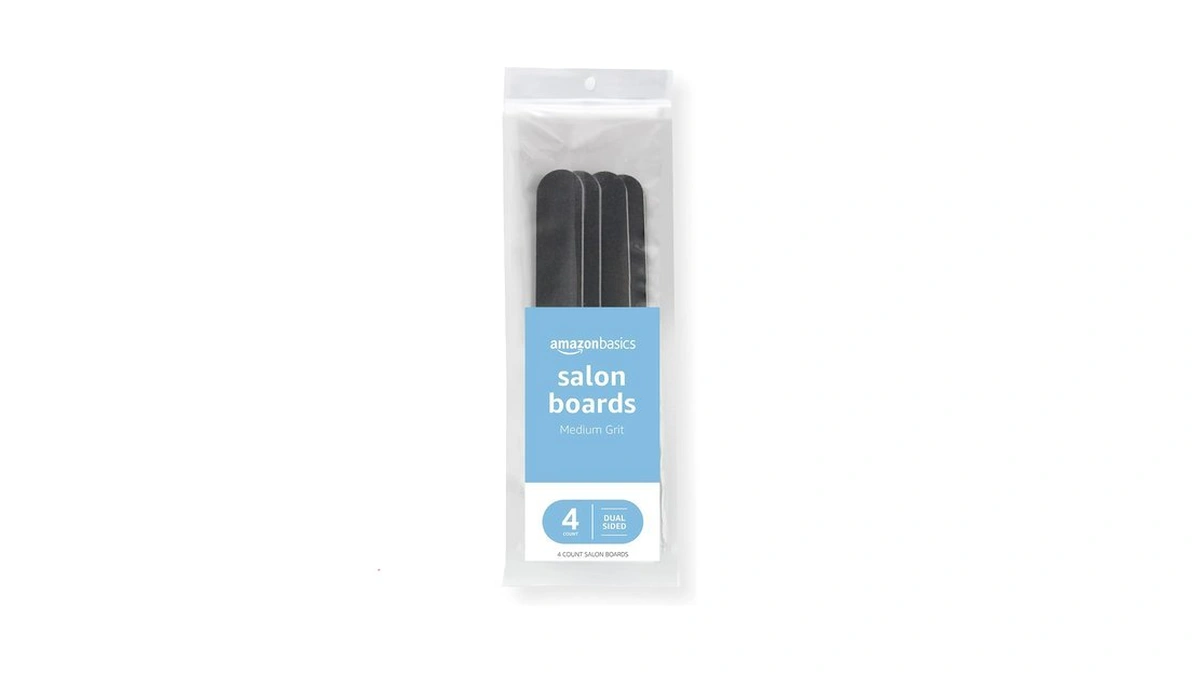 Amazon coupon: Amazon Basics Salon Boards 4-pack Black