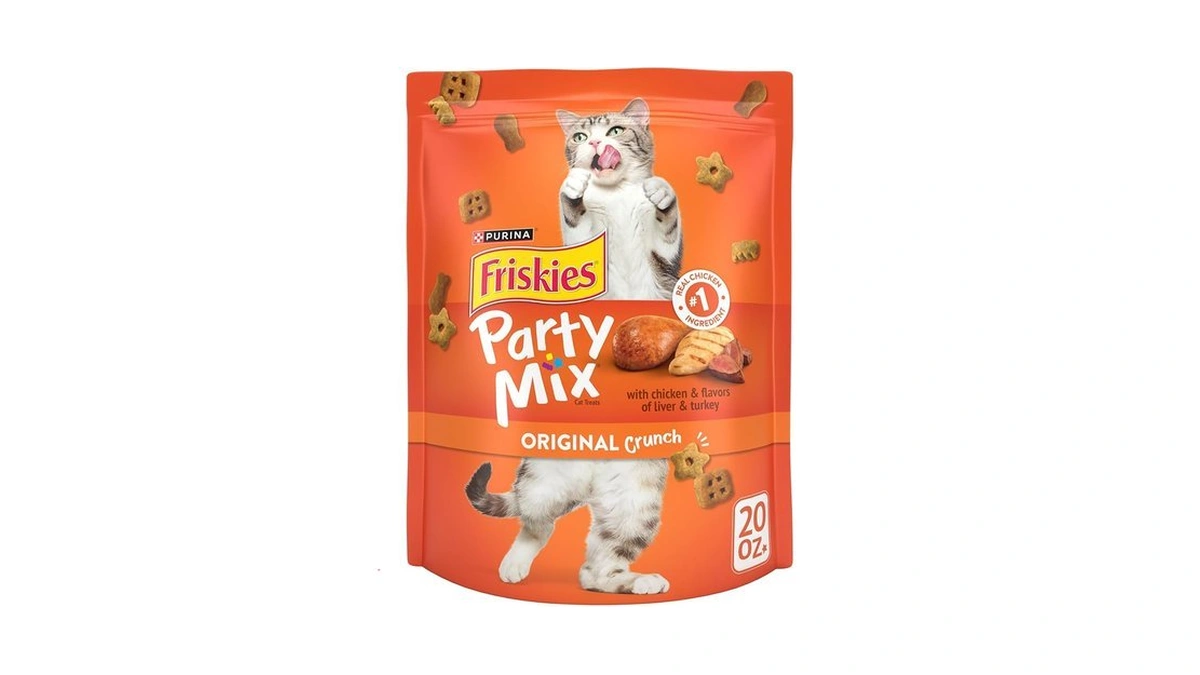 Amazon coupon: Purina Friskies Cat Treats Party Mix Ori