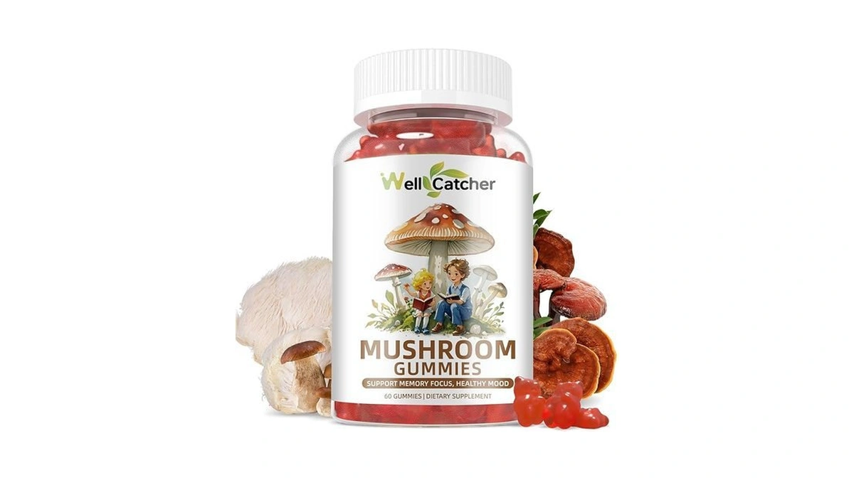 Amazon code: Mushroom Gummies Supplement With Ashwaga